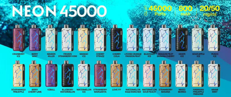 Vozol Neon 45000 Puffs 45K Förfylld engångssats 24ml smaker lista vape Vozol Neon 45000 Puffs 45K Förfylld engångssats 24ml smaker lista vape