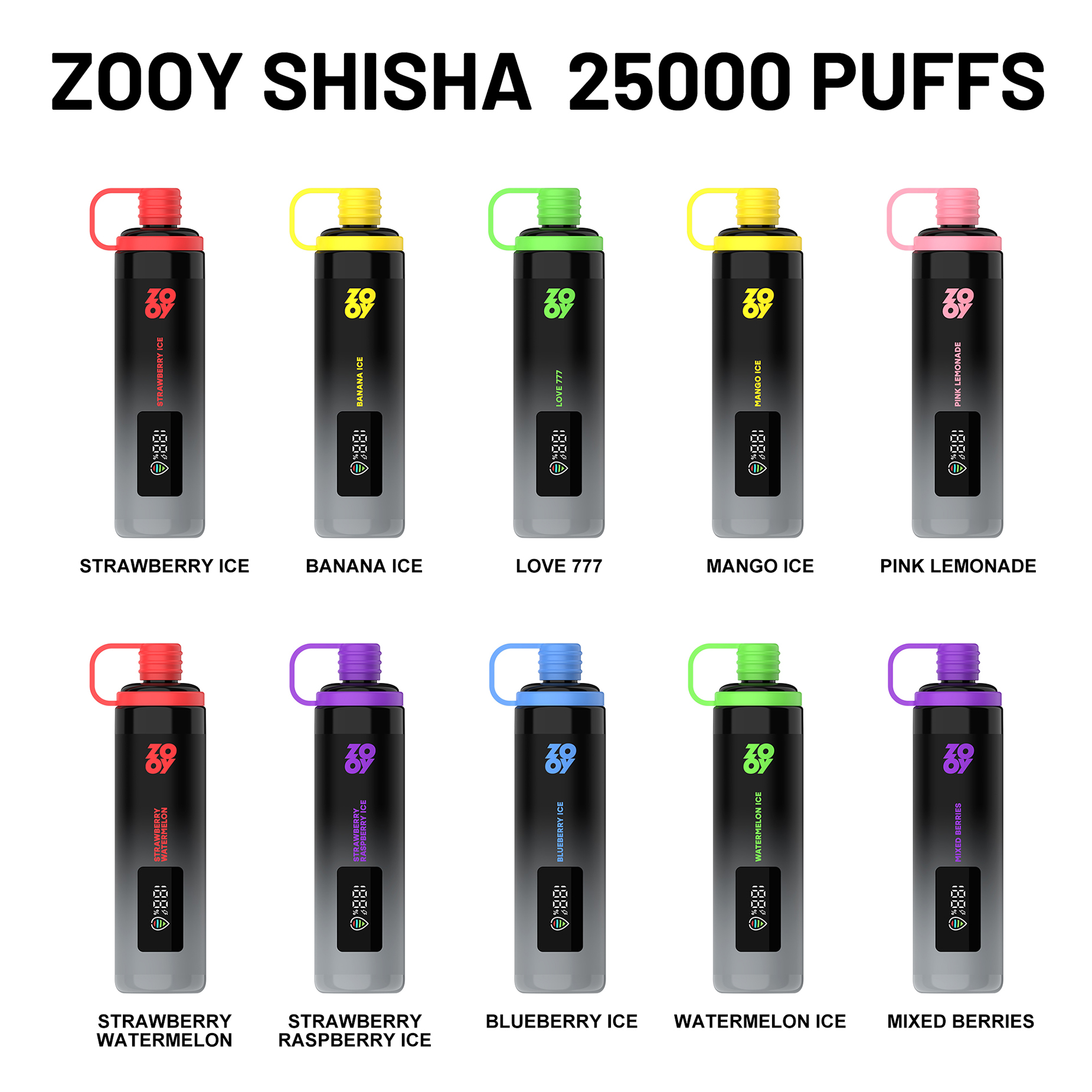 ZOOY SHISHA 25000 4 ZOOY SHISHA 25000 4