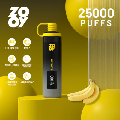 ZOOY SHISHA 25000 Ghiaccio alla banana