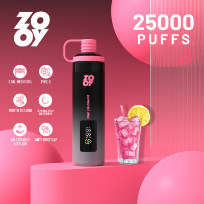 ZOOY SHISHA 25000 LIMONATA ROSA