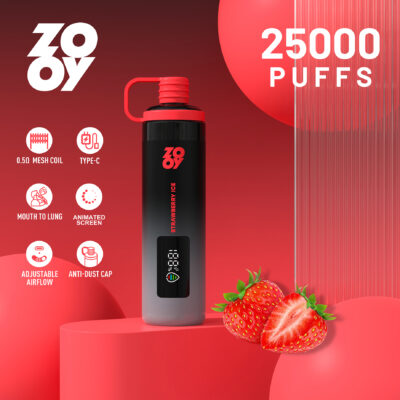 ZOOY SHISHA 25000 Ghiaccio alla fragola