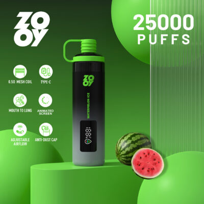 ZOOY SHISHA 25000 Ghiaccio all'anguria