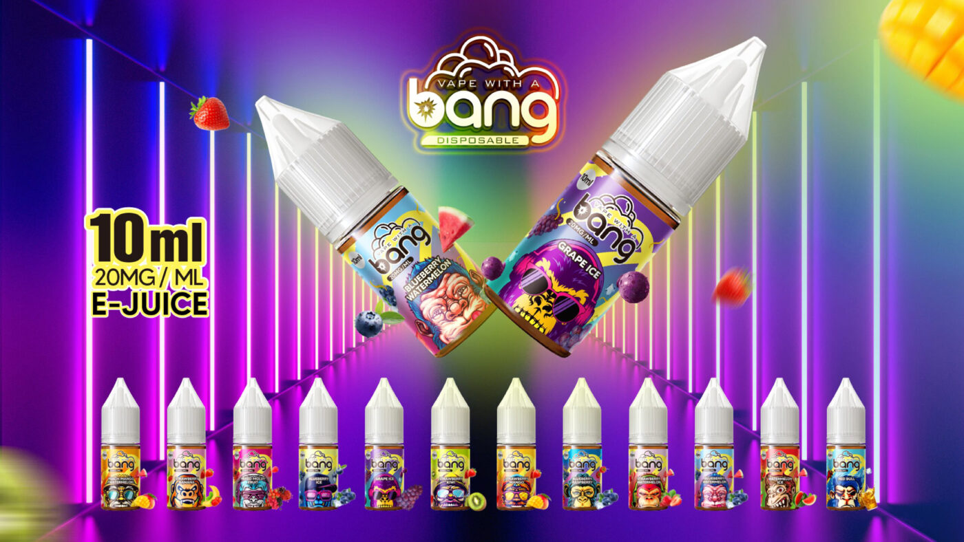 bang olja 10ml E vätska banner bang olja 10ml E vätska banner