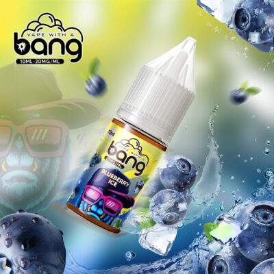 bang olja 10ml E vätska blåbärsis
