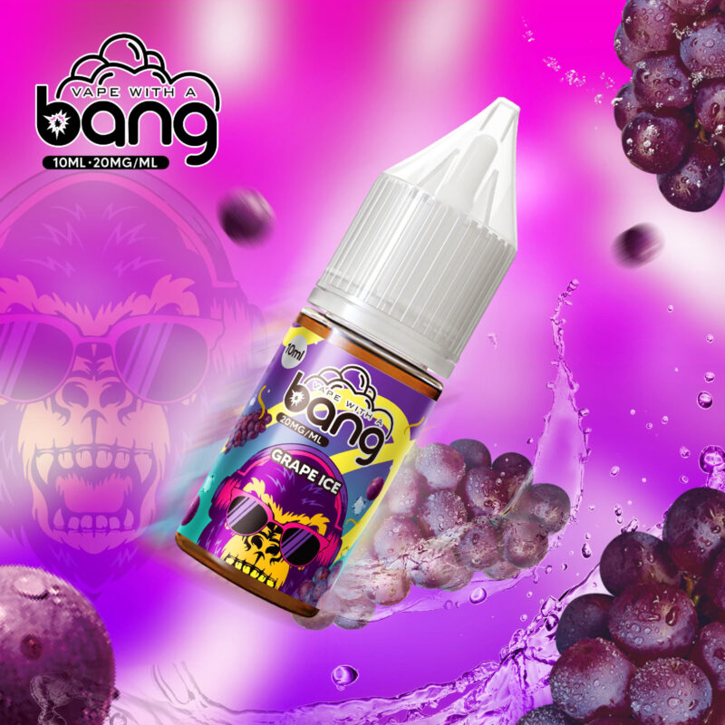 bang olja 10ml E vätska druva is bang olja 10ml E vätska druva is