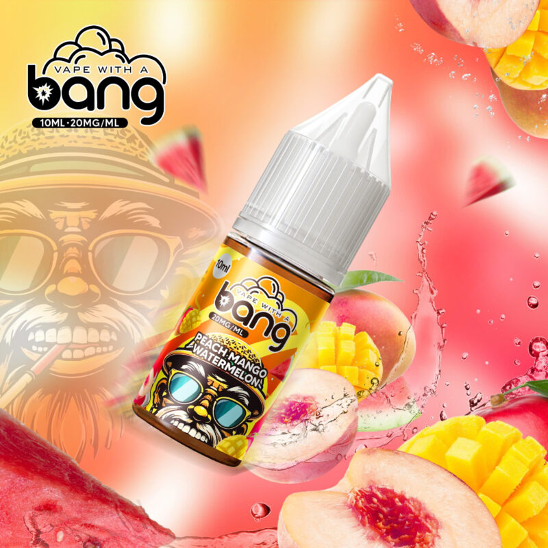 bang olja 10ml E vätska persika mango vattenmelon bang olja 10ml E vätska persika mango vattenmelon