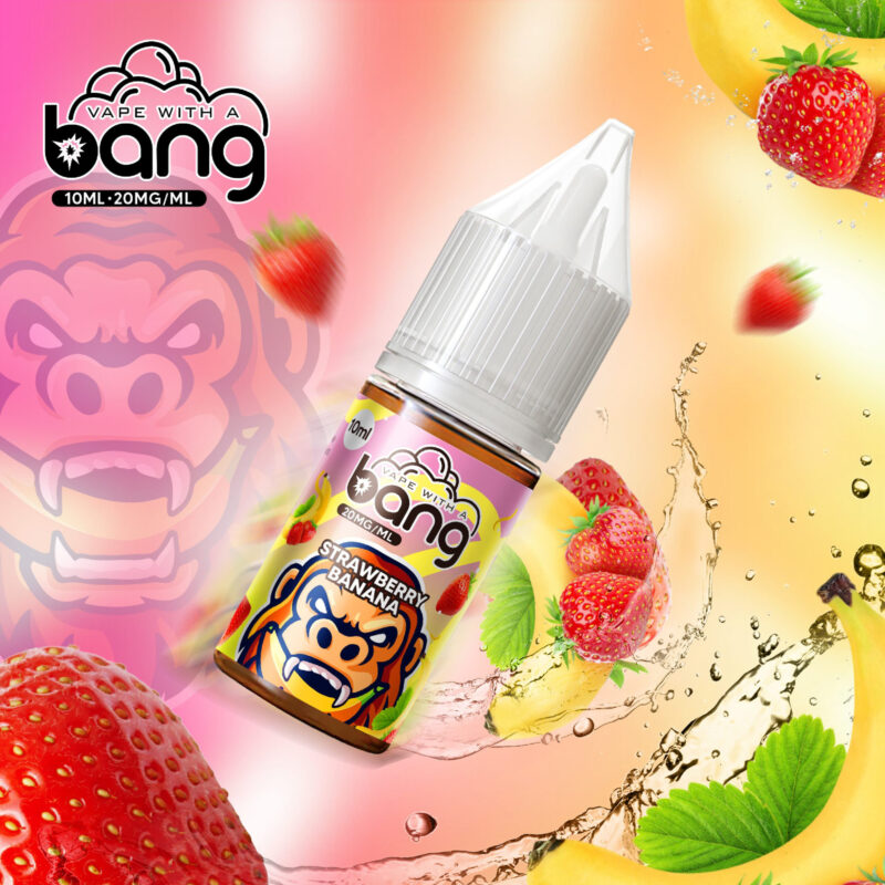 bang olja 10ml E vätska jordgubbe banan bang olja 10ml E vätska jordgubbe banan