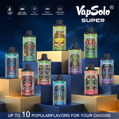 Vapsolo スーパー15000パフ