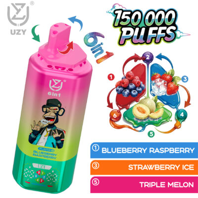 UZY 6 IN 1 150000 Puffs Flavors 5