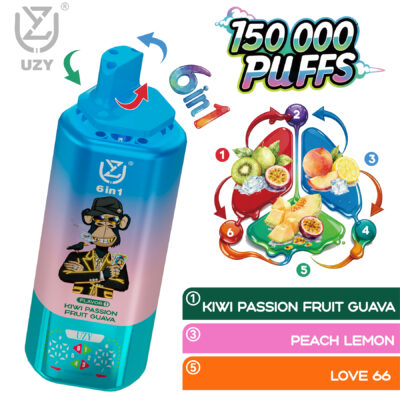 UZY 6 IN 1 150000 Puffs Flavors 7