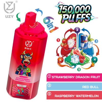 UZY 6 IN 1 150000 Puffs Flavors 8
