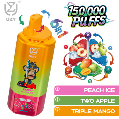 UZY 6 IN 1 150000 Puffs Flavors 9