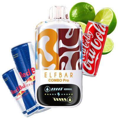 elf bar combo pro 30000 puff vapes descartáveis elf bull limão cola