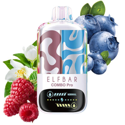 elf bar combo pro 30000 puff vapes descartáveis jasmim framboesa mirtilo gelo