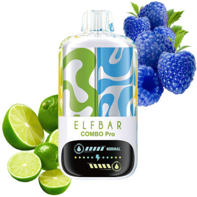 elf bar combo pro 30000 puff vapes descartáveis limão blue razz