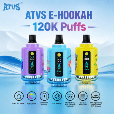 ATVS E HOOKAH 120K Puffs