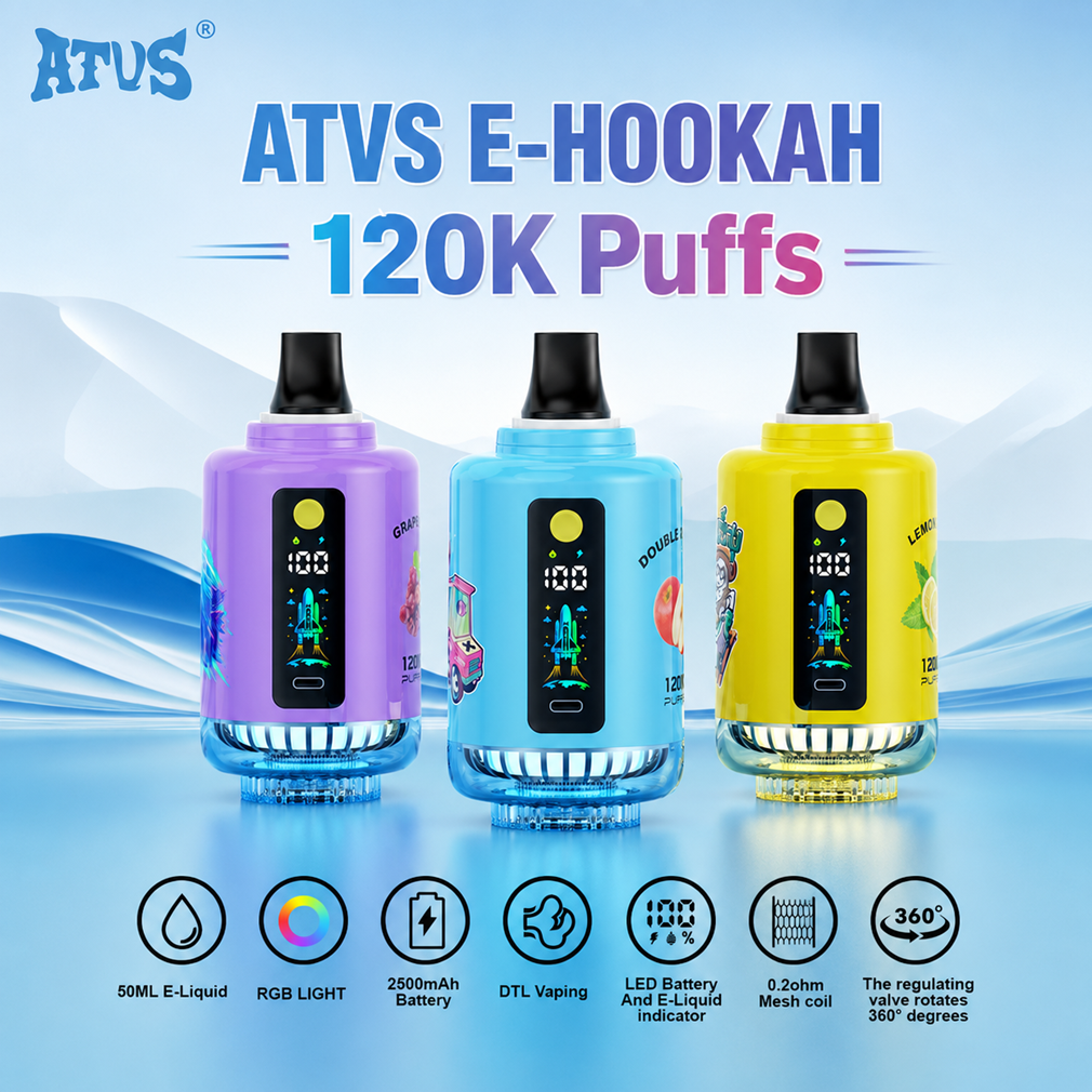ATVS E HOOKAH 120K Puffs