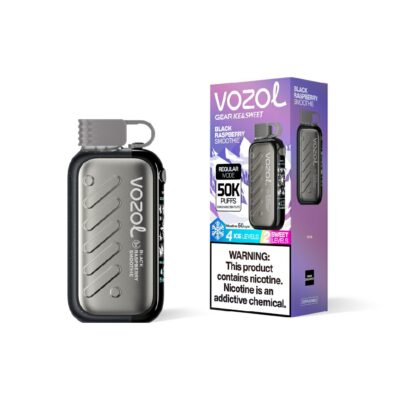 Black Raspberry Smoothie Vozol Gear Ice& Sweet 50k