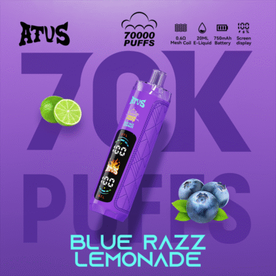 Blue razz Lemonade ATVS 70000 Puffs