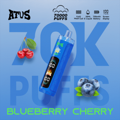 Blueberry Cherry ATVS 70000 Puffs