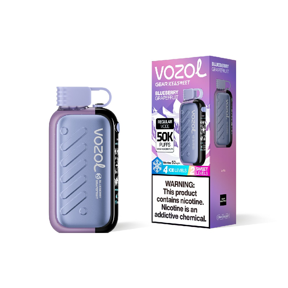Blueberry Grapefruit Vozol Gear Ice& Sweet 50k