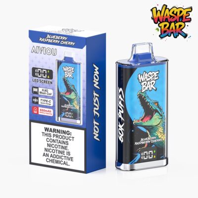 Blueberry Raspberry Cherry WASPE Bar 60K Puffs