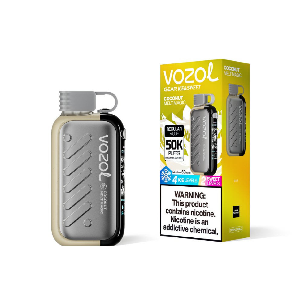 Coconut Melt Magic Vozol Gear Ice& Sweet 50k