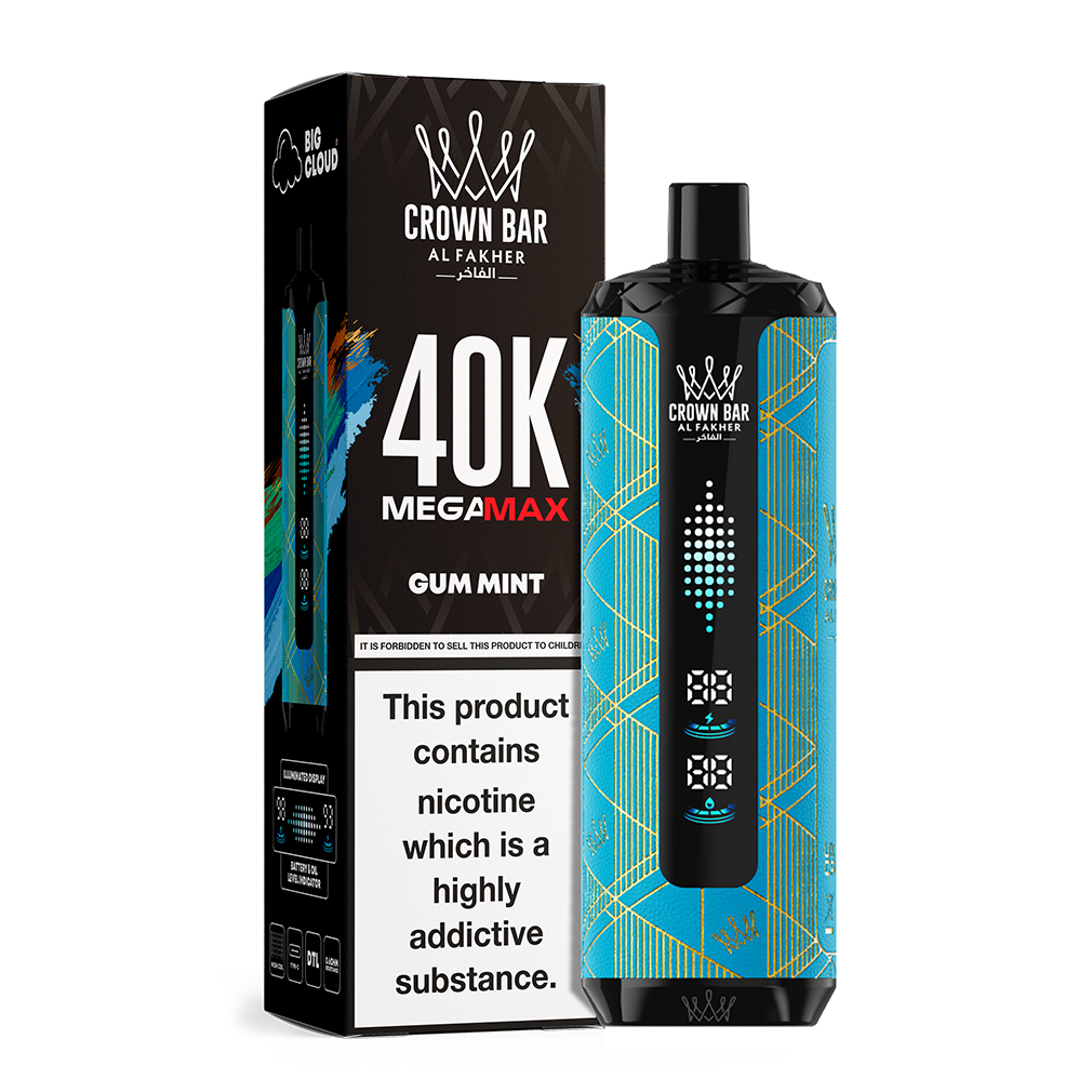 GUM MINT AL FAKHER MEGA MAX 40000 Puffs