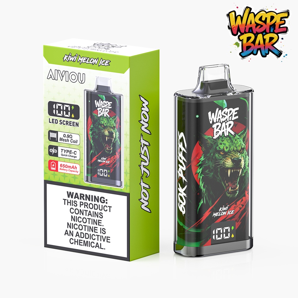 Kiwi Melon Ice WASPE Bar 60K Puffs