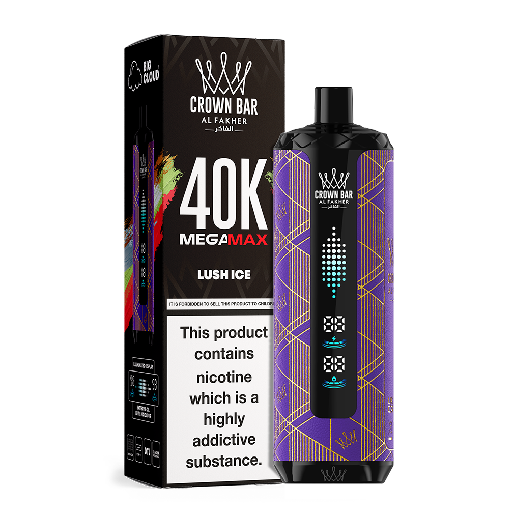LUSH ICE AL FAKHER MEGA MAX 40000 Puffs