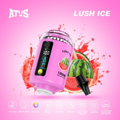 LUSH ICE ATVS E HOOKAH 120K Puffs