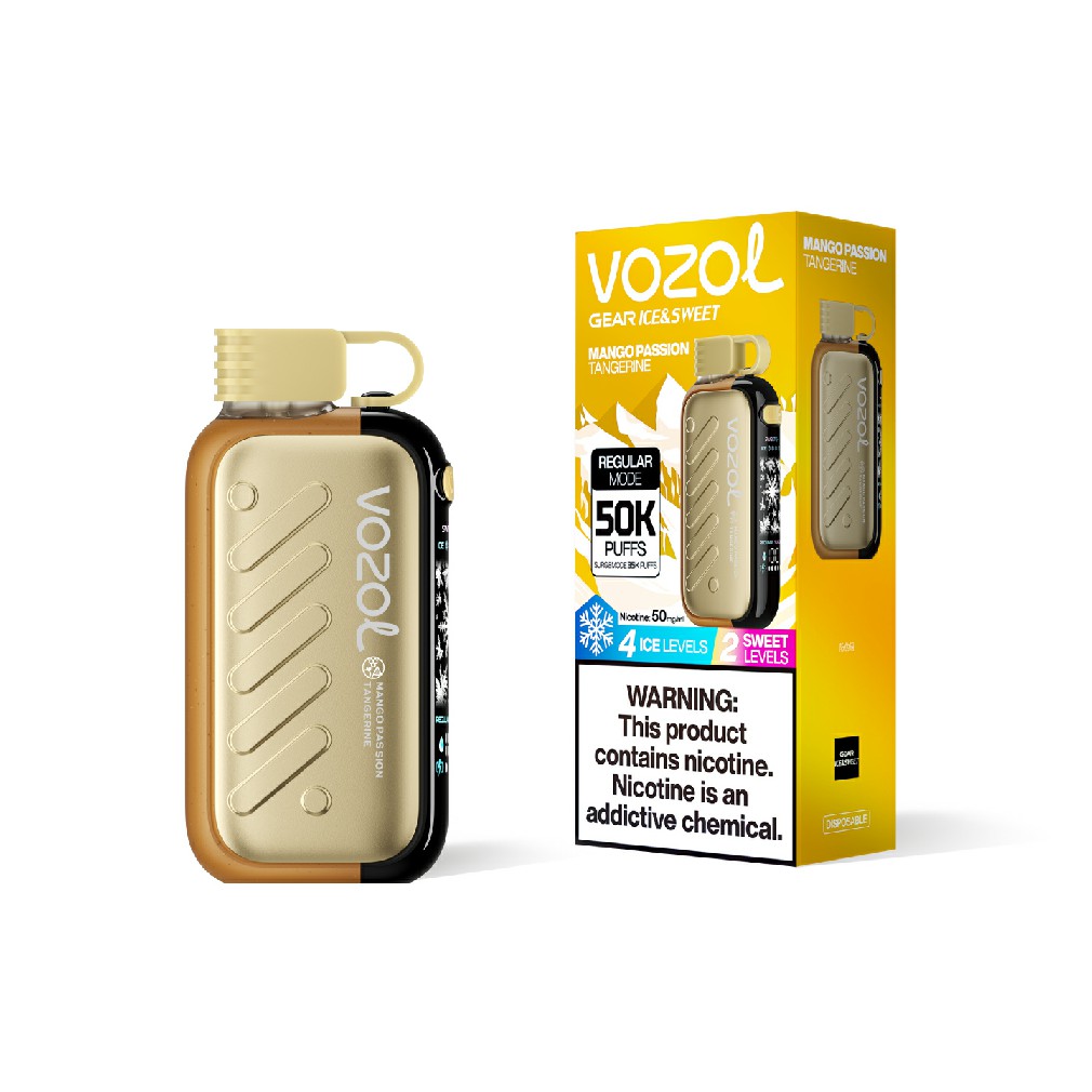 Mango Passion Tangerine Vozol Gear Ice& Sweet 50k