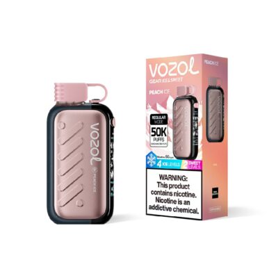 Peach Ice Vozol Gear Ice& Sweet 50k
