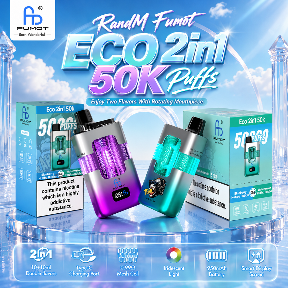 RandM Fumot ECO 2in1 50K Puffs