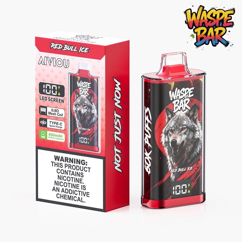 Red Bull Ice WASPE Bar 60K Puffs