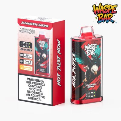 Strawberry Banana WASPE Bar 60K Puffs