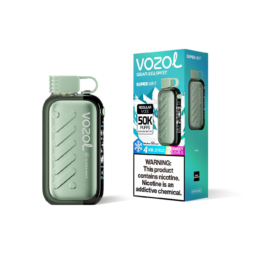 Super Mint Vozol Gear Ice& Sweet 50k