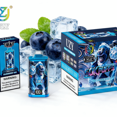 UZY Crystal Star 60000 Puffs Blueberry Ice