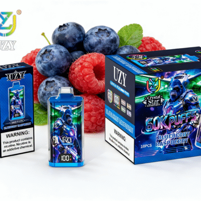 UZY Crystal Star 60000 Puffs Blueberry Raspberry