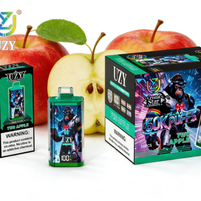 UZY Crystal Star 60000 Puffs Two Apple