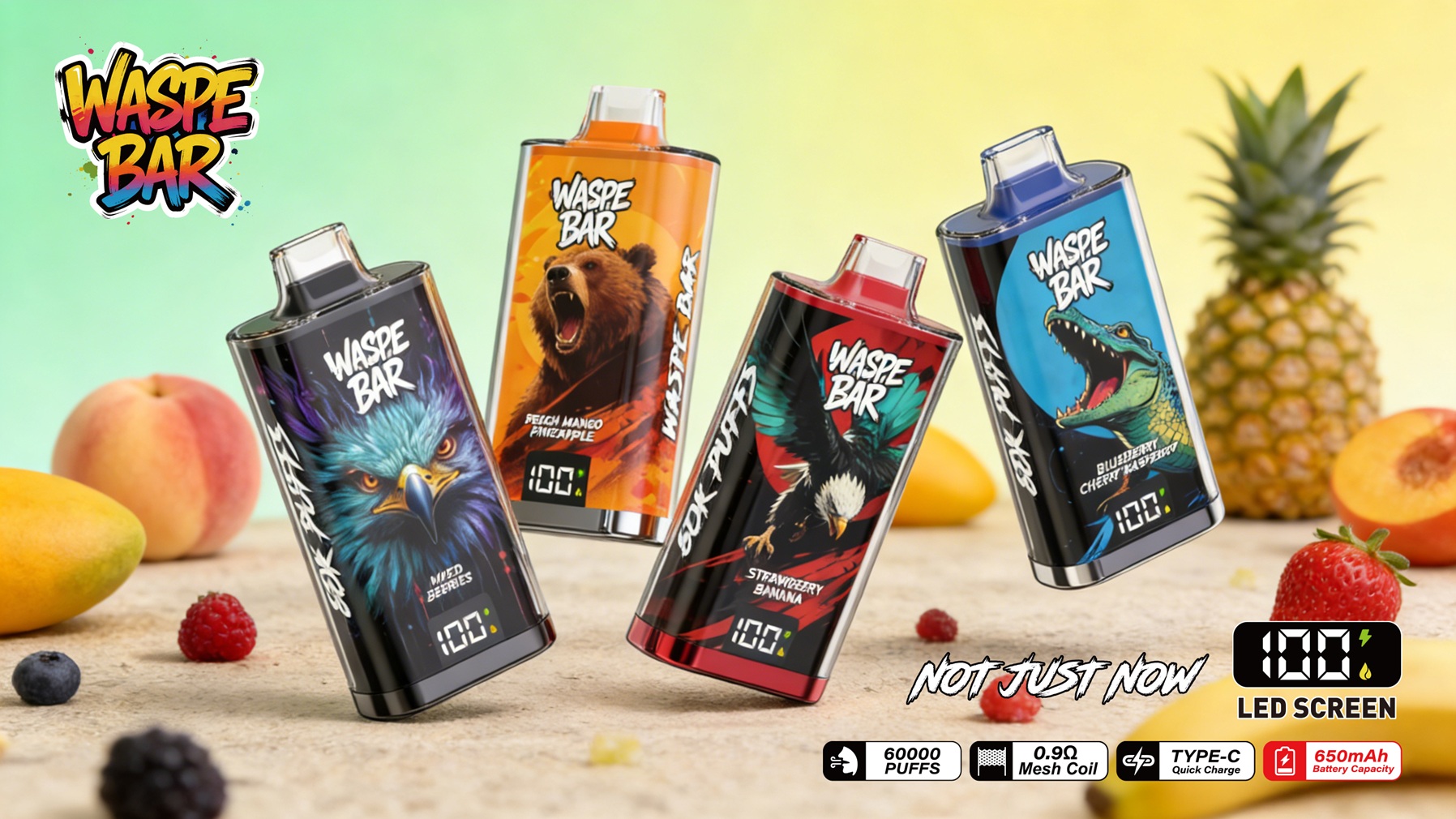 WASPE Bar 60K Puffs Banner WASPE Bar 60K Puffs Banner