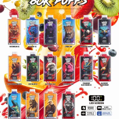 WASPE Bar 60K Puffs Flaovrs