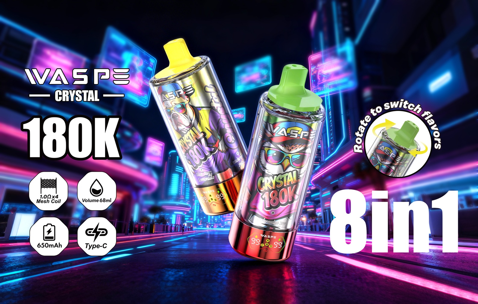 WASPE Crystal 180K Banner WASPE Crystal 180K Banner