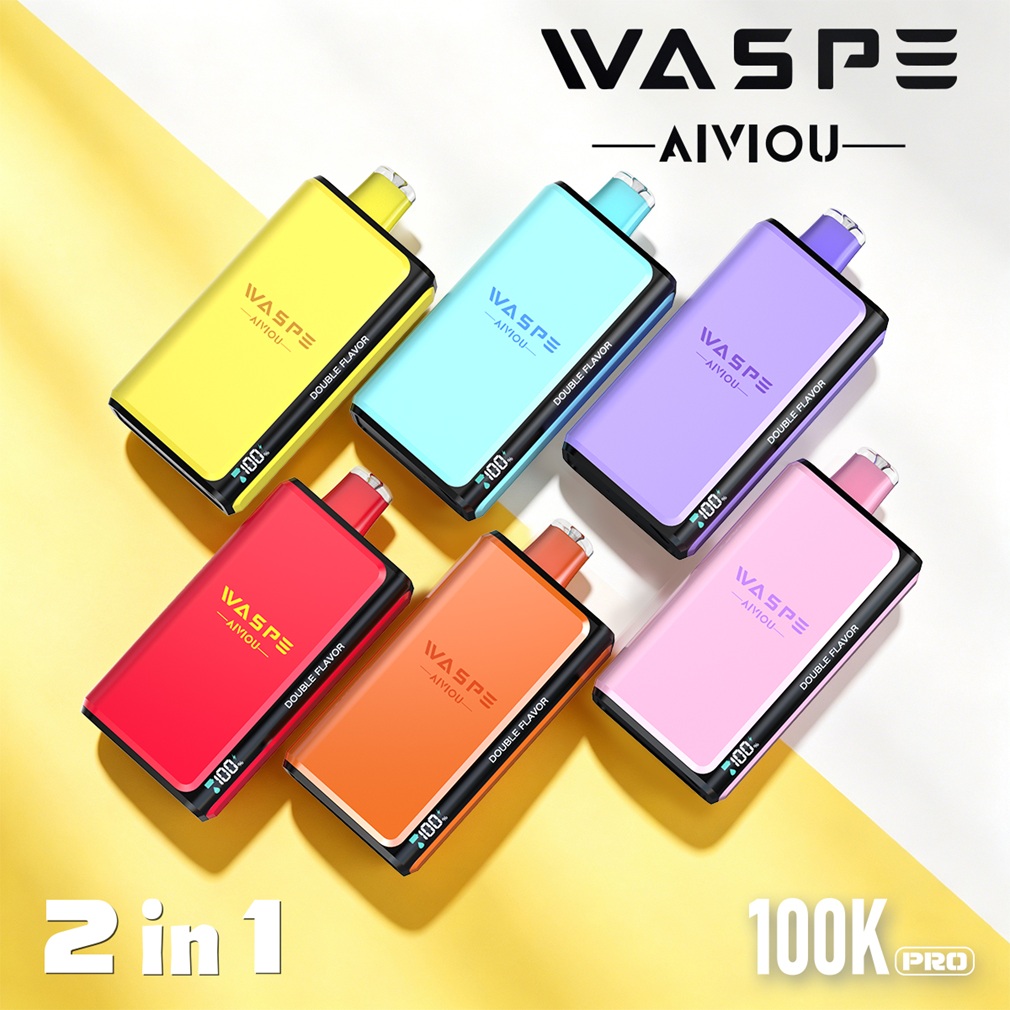 WASPE Double Flavor 100K Puffs Pro 9 WASPE Double Flavor 100K Puffs Pro 9