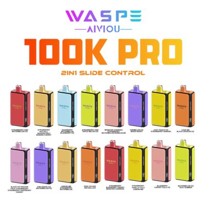 WASPE Double Flavor 100K Puffs Pro Flavors