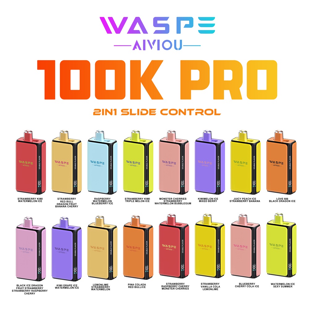 WASPE Double Flavor 100K Puffs Pro Flavors
