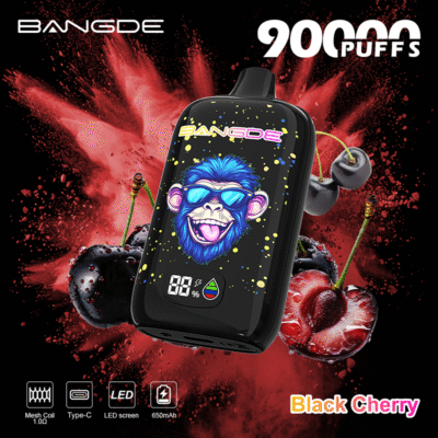 Bang De 90K Puffs Flavors Black Cherry