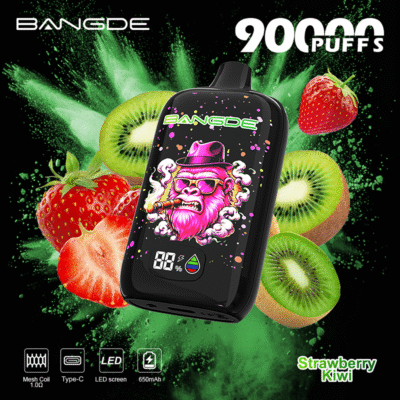 Bang De 90K Puffs Flavors Strawberry Kiwi