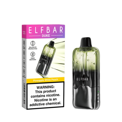 ELF BAR Duke 30000 Puffs Favors Pineapple White Peach