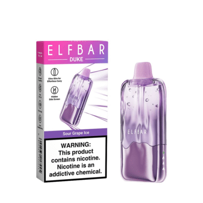 ELF BAR Duke 30000 Puffs Favors Sour Grape Ice